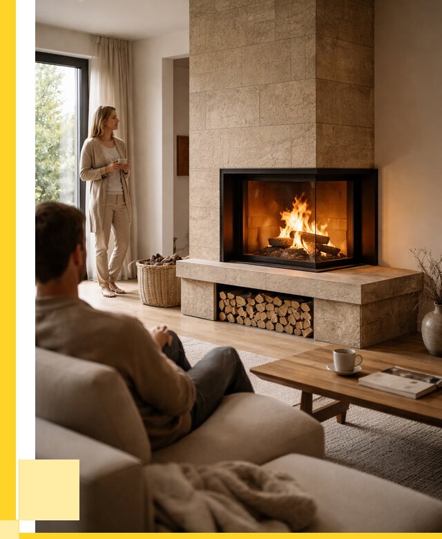 Угловые камины из кирпича установка в Сердобске от 151665 р. ЭриданСрд