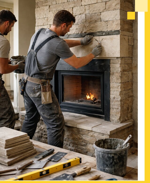 Проектирование и установка открытых каминов в Сердобске