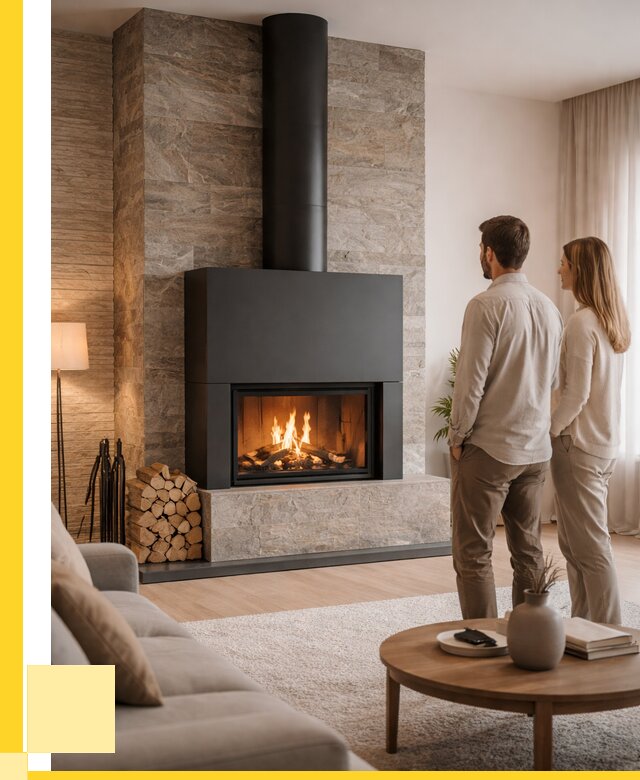 Закрытые камины под ключ в Сердобске от 121332 р., ЭриданСрд