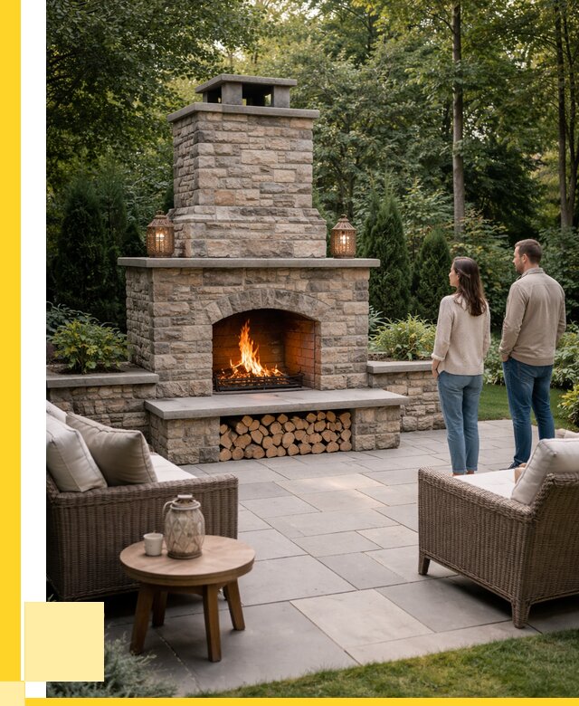 Уличные камины из кирпича в Сердобске от 151665 р. | ЭриданСрд