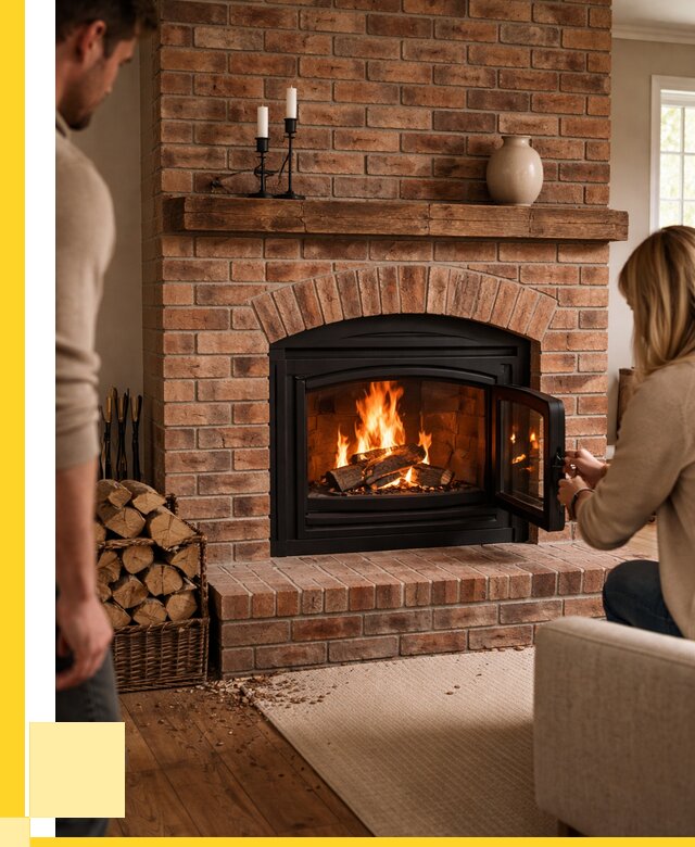 Кирпичные камины под ключ в Сердобске от 151665 р. | ЭриданСрд