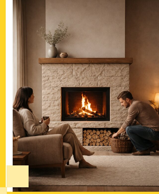 Камины для дома в Сердобске под ключ от 151665 р. | ЭриданСрд