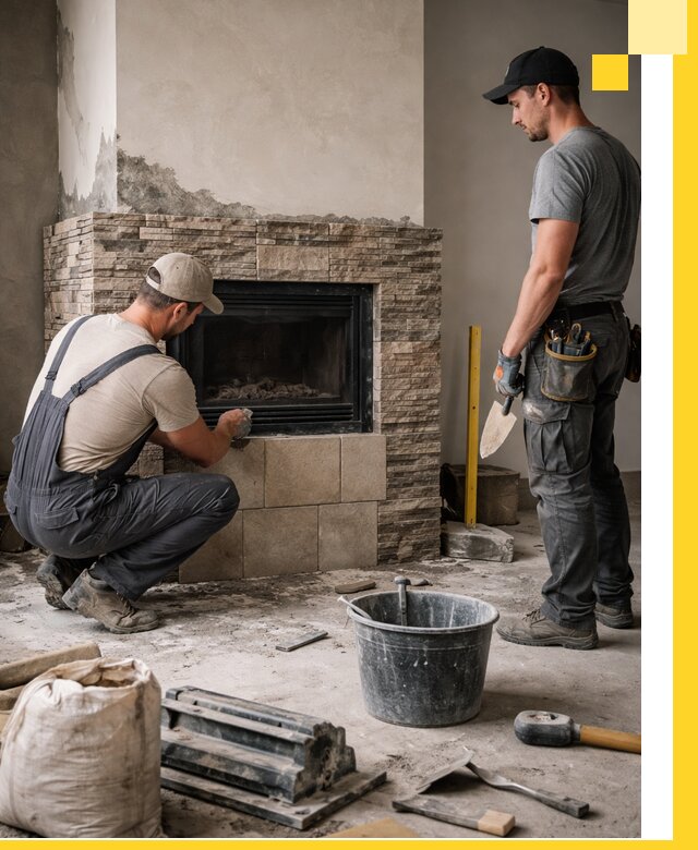 Камины под ключ в Сердобске: проект, изготовление и монтаж