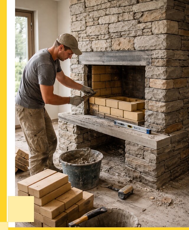 Кладка каминов и камина в Сердобске от 25278 р. ЭриданСрд