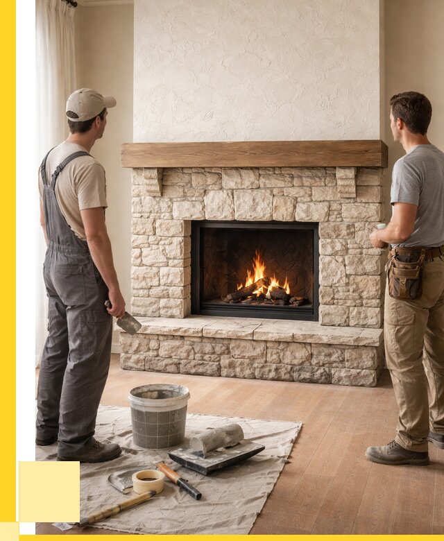 Отделка каминов в Сердобске от 6572 р. под ключ | ЭриданСрд