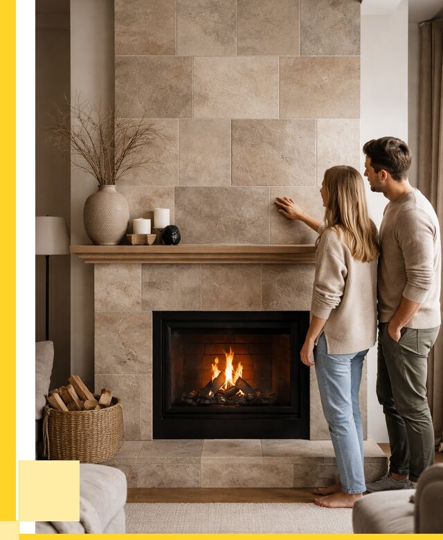 Облицовка каминов керамогранитом в Сердобске от 4550 р. | ЭриданСрд