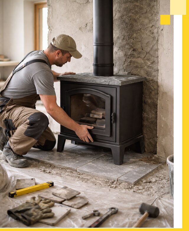 Профессиональный монтаж печей и каминов в Сердобске под ключ