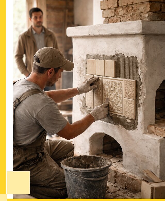 Отделка печей и банных печей в Сердобске от 35389 р. | ЭриданСрд