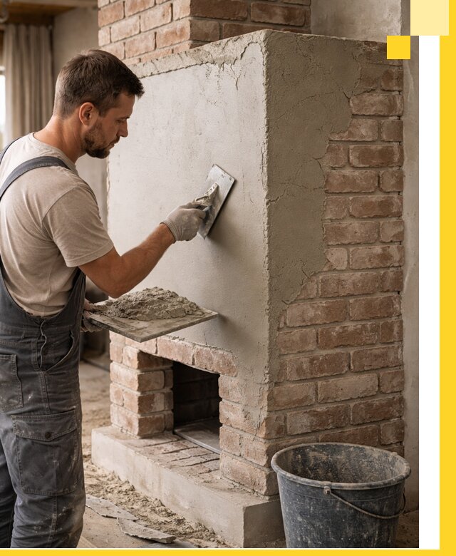 Отделка печей и облицовка каминов в Сердобске под ключ