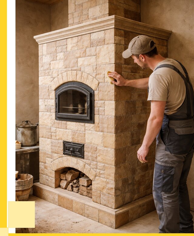 Облицовка печей в Сердобске от 4550 р. под ключ | ЭриданСрд