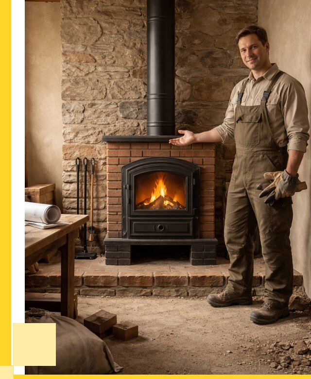 Печи отопительные из кирпича в Сердобске от 80888 р., ЭриданСрд