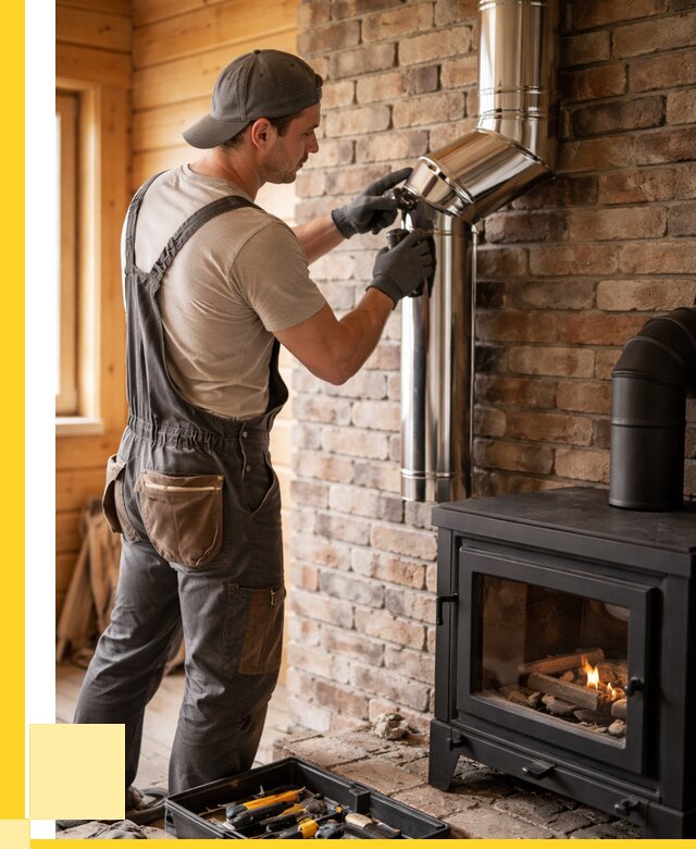 Монтаж дымоходов для печей в Сердобске от 7583 р. | ЭриданСрд