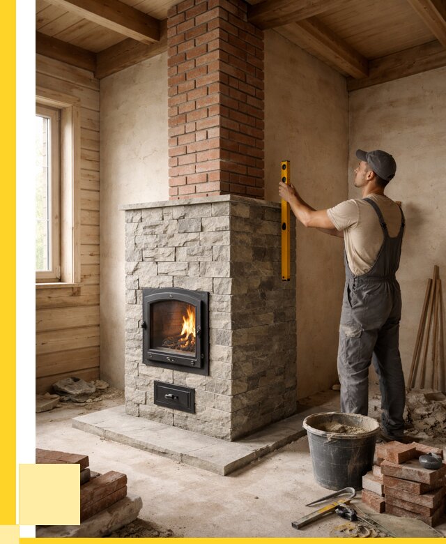 Печи и дымоходы под ключ в Сердобске от 45500 р., ЭриданСрд