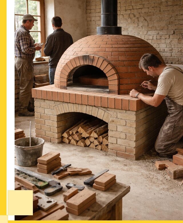 Помпейская печь дровяная для пиццы в Сердобске | ЭриданСрд от 202220 р.