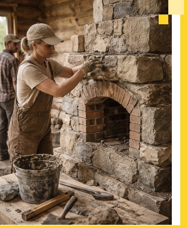 Каменные печи на заказ и монтаж в Сердобске, долговечные решения