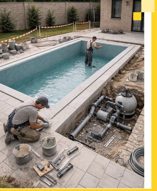 Строительство бассейнов под ключ в Сердобске: проекты и монтаж