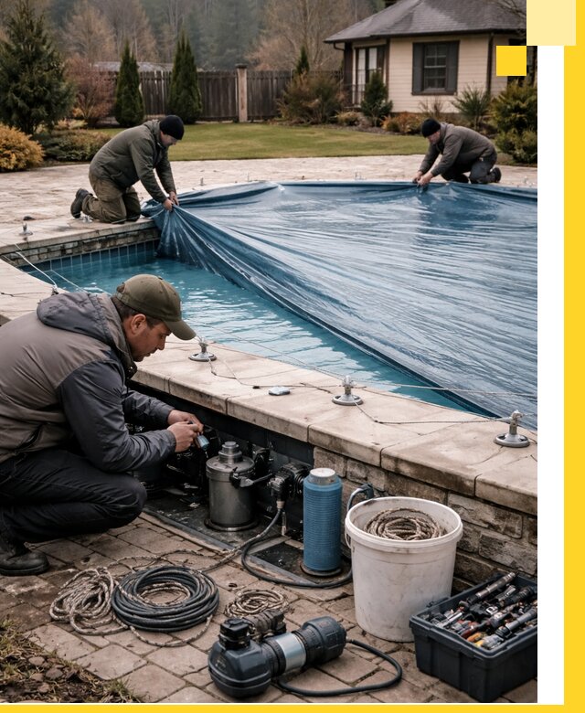 Консервация бассейнов в Сердобске: подготовка к длительному хранению