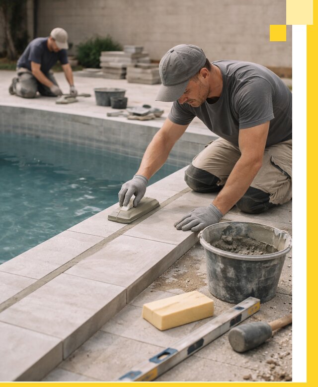 Отделка бассейнов в Сердобске: декоративная отделка и гидроизоляция