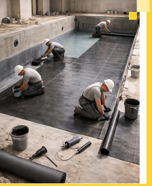 Профессиональная гидроизоляция бассейнов и чаш в Сердобске под ключ