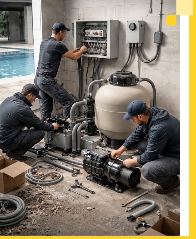 Профессиональный монтаж оборудования для бассейнов в Сердобске