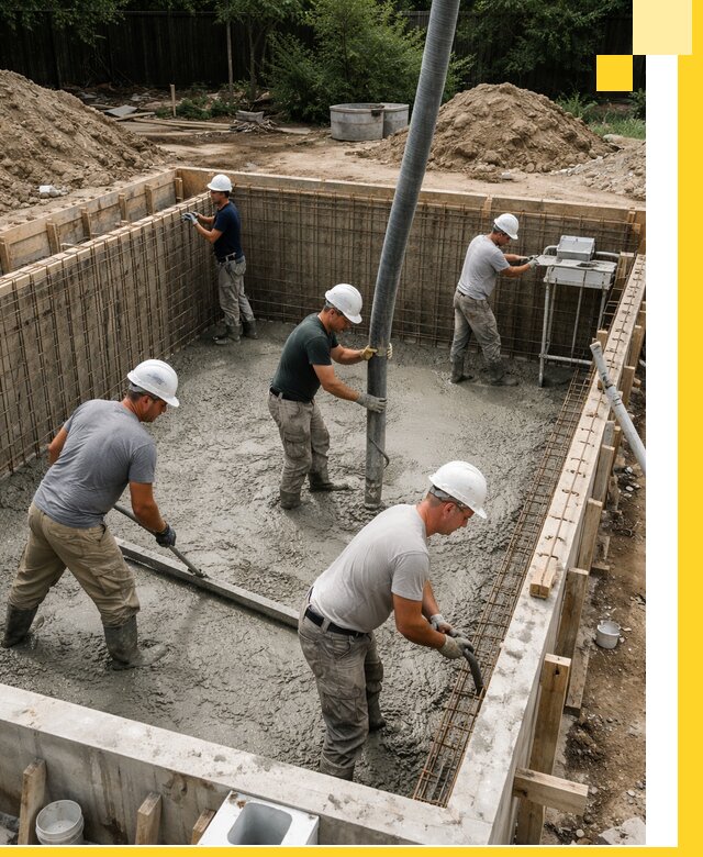 Строительство бетонных бассейнов под ключ в Сердобске