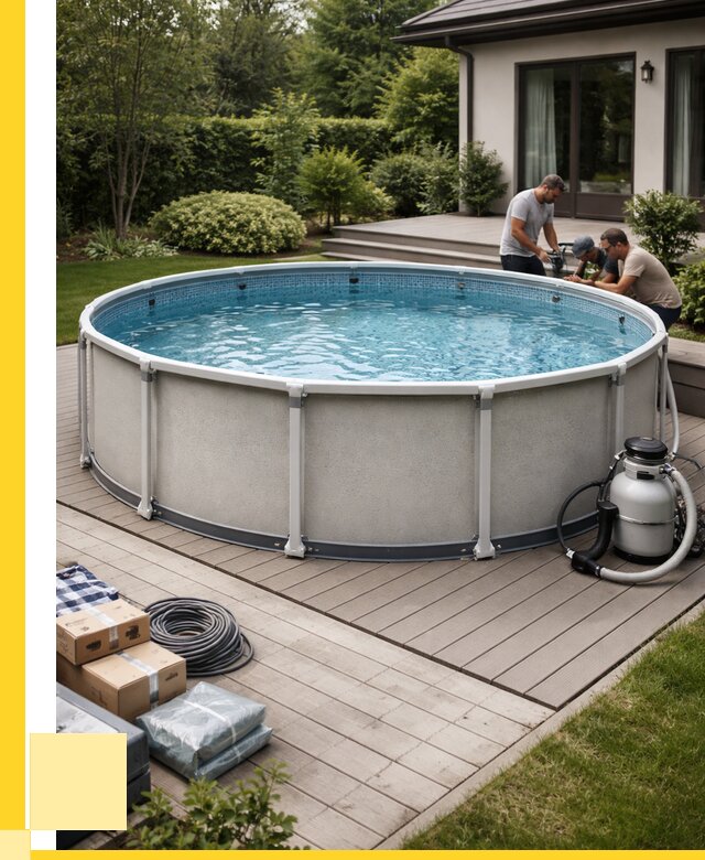 Купить каркасные бассейны в Сердобске от 45500 р. | ЭриданСрд