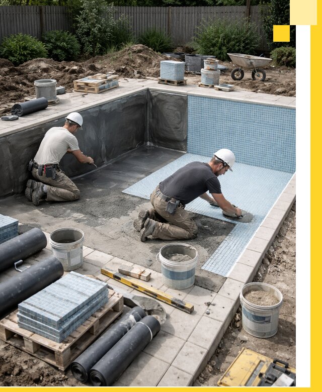 Проектирование и строительство стационарных бассейнов в Сердобске