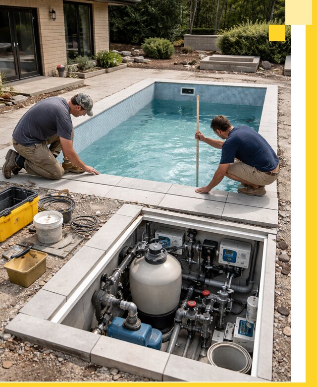 Строительство качественных домашних бассейнов под ключ в Сердобске