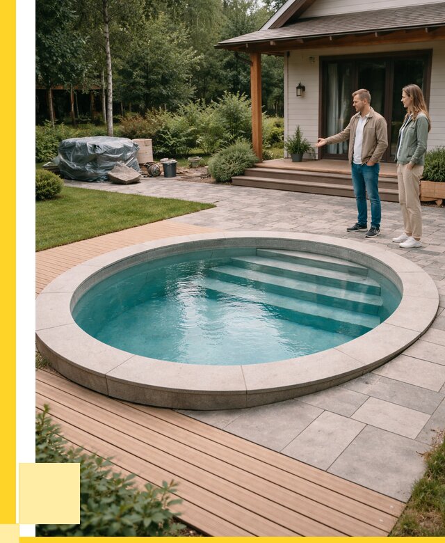 Бассейн на даче под ключ в Сердобске от 202220 р., ЭриданСрд