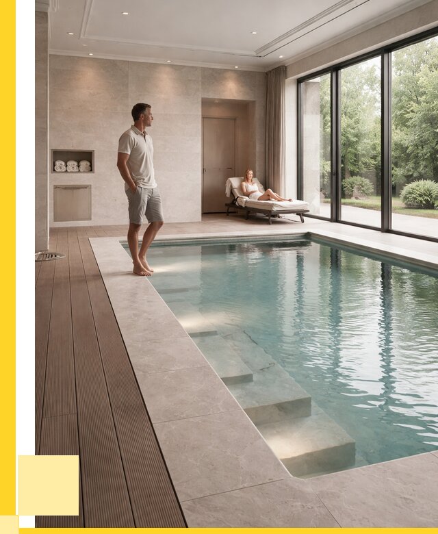 Бассейны в коттедже под ключ в Сердобске от 1213320 р. | ЭриданСрд