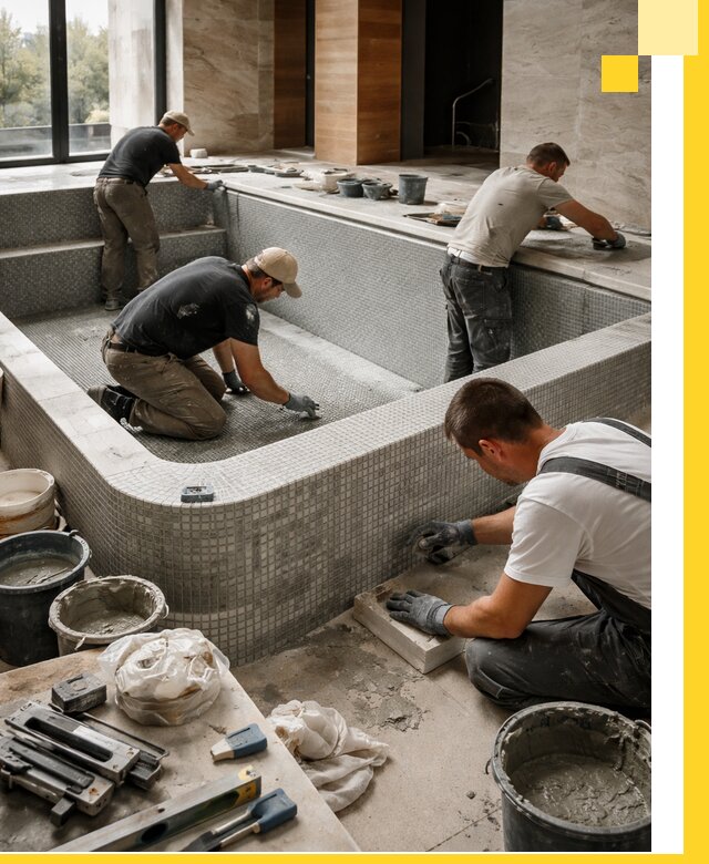 Строительство и установка СПА бассейнов под ключ в Сердобске