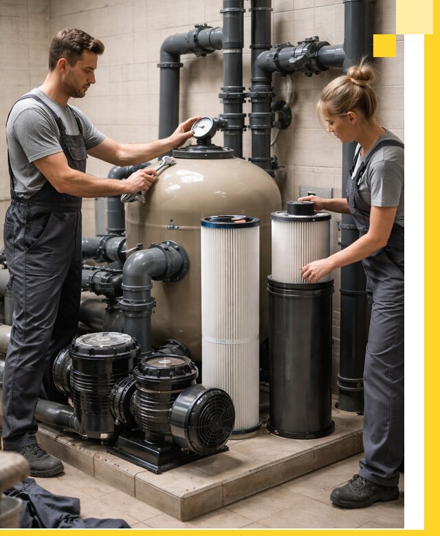 Фильтры и системы фильтрации для бассейнов в Сердобске