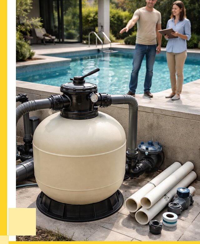 Песочные фильтры для бассейнов в Сердобске от 18200 р., ЭриданСрд