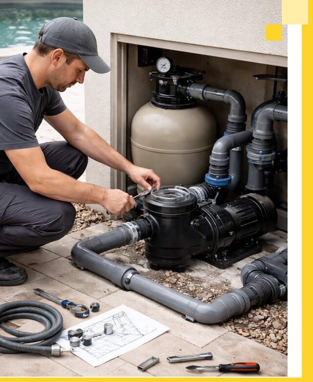 Поставка, монтаж и сервис насосов для бассейнов в Сердобске