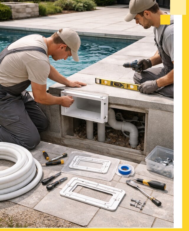 Поставка и установка скиммеров для бассейнов в Сердобске