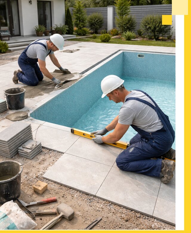 Строительство и монтаж плавательных бассейнов под ключ в Сердобске