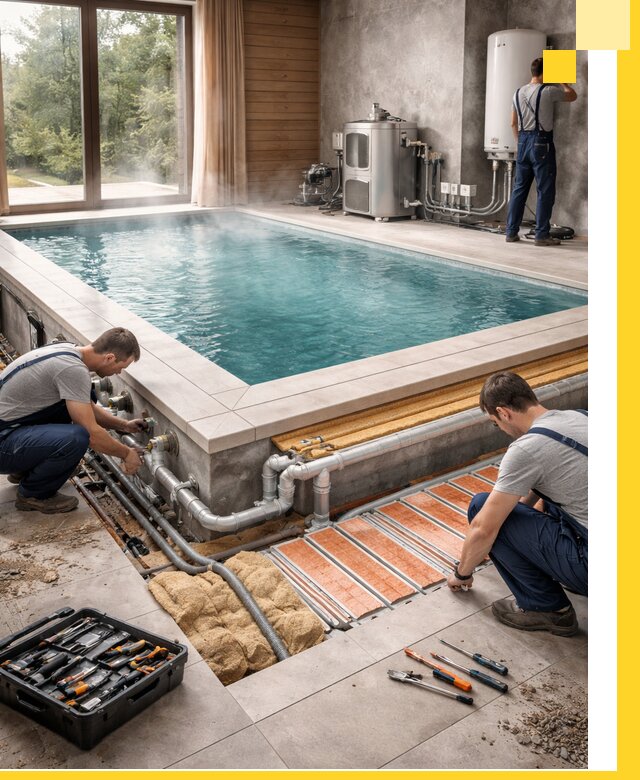 Проектирование и строительство тёплых бассейнов в Сердобске