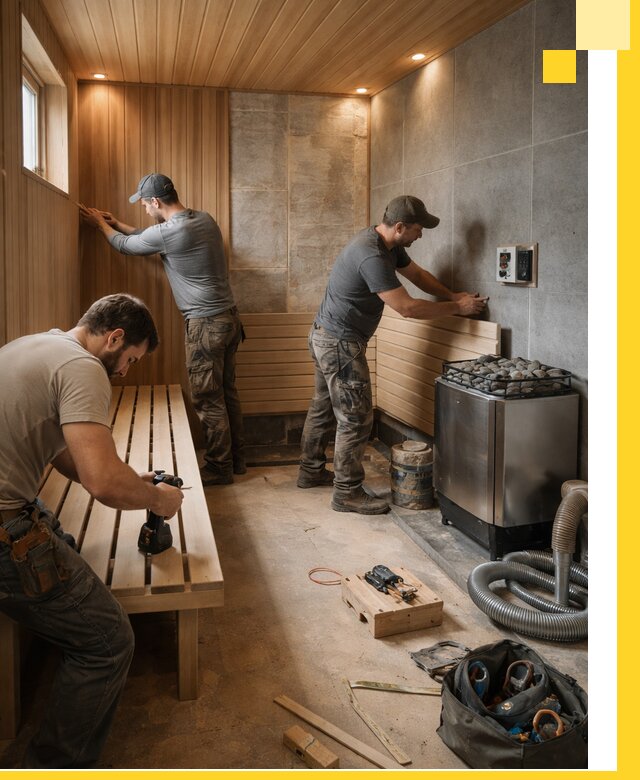 Сауны под ключ в Сердобске, проектирование, строительство, отделка