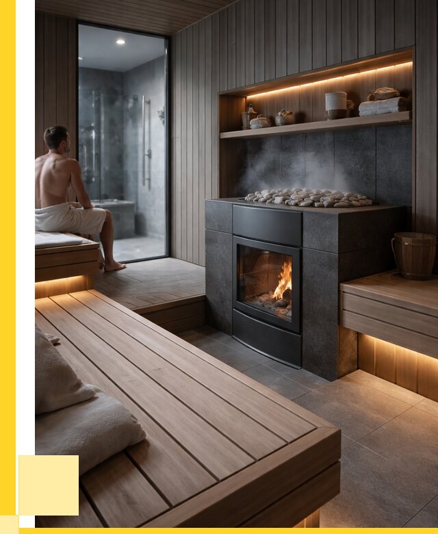 Проект сауны в частном доме в Сердобске от 35389 р. | ЭриданСрд