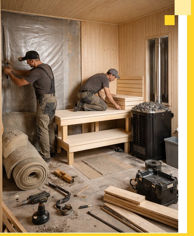 Проекты саун под ключ в Сердобске дизайн и строительство