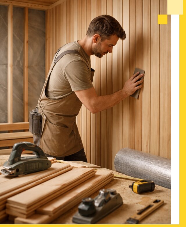 Профессиональная отделка саун и парных под ключ в Сердобске