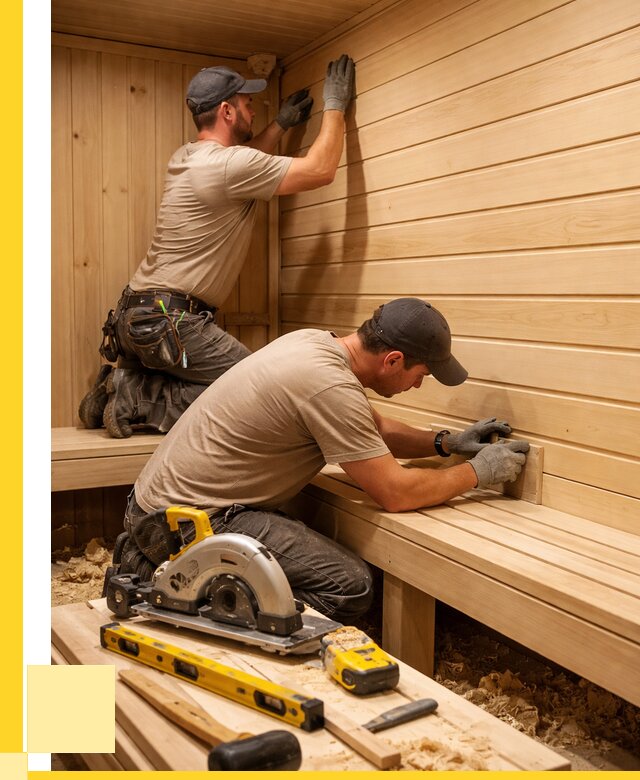 Обшивка саун вагонкой в Сердобске от 2528 р. | ЭриданСрд