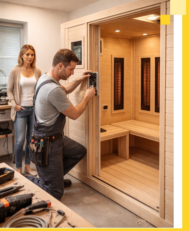 Инфракрасные сауны под ключ в Сердобске продажа и установка