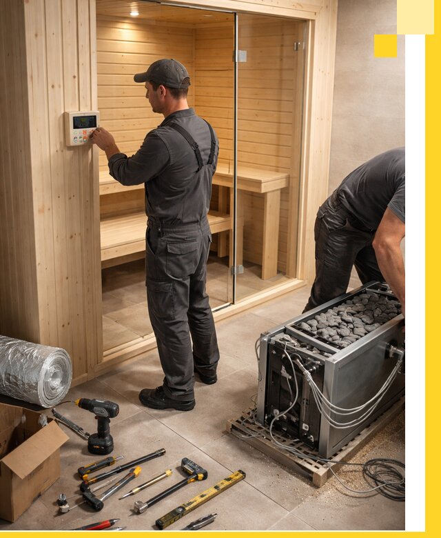 Поставка, установка и монтаж электрических саун в Сердобске