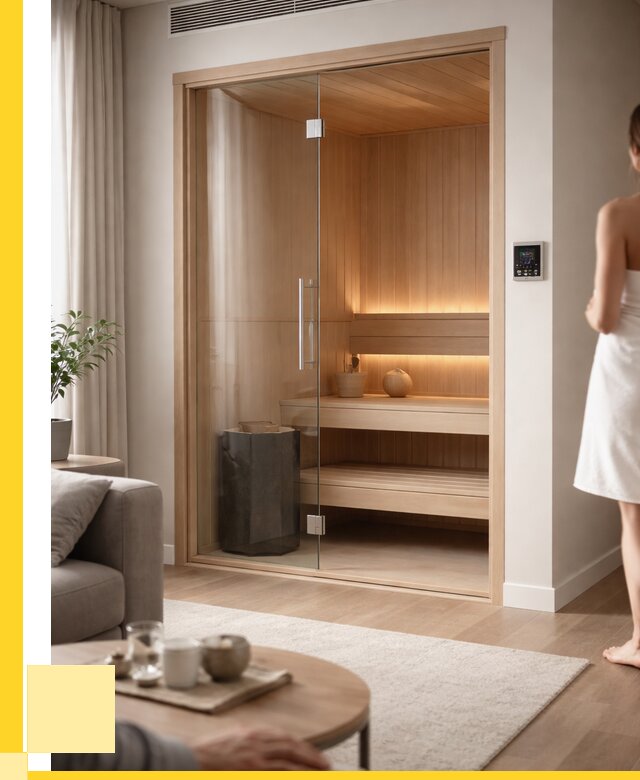 Сауна в квартире под ключ в Сердобске от 121332 р. ЭриданСрд