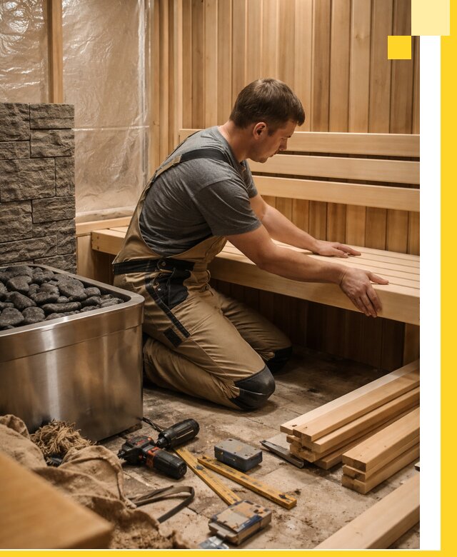 Сауны для дома под ключ с проектированием и монтажом в Сердобске