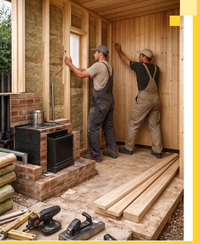 Строительство и установка дачных саун под ключ в Сердобске