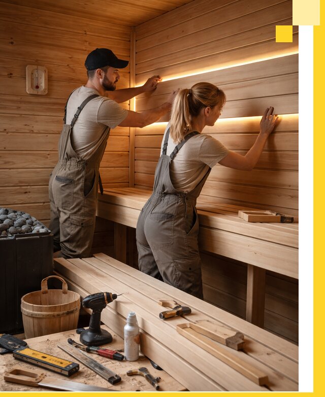 Дизайн саун и бань под ключ с индивидуальным проектом в Сердобске