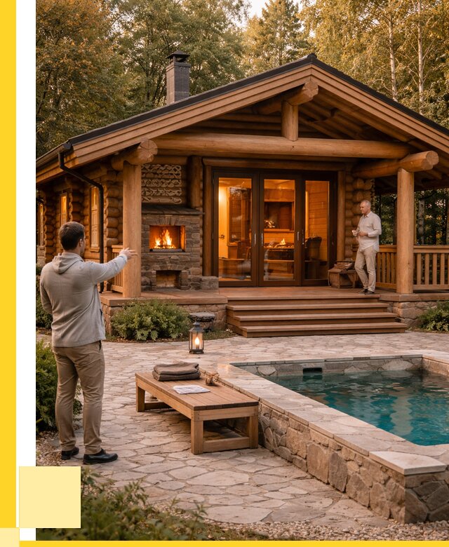 Проекты бань и хамам в Сердобске от 25278 р. | ЭриданСрд