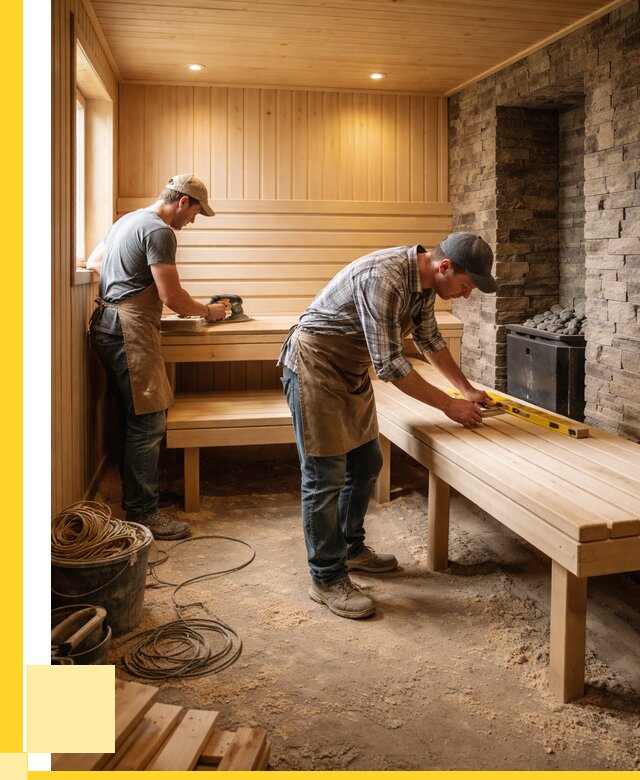 Отделка бани в Сердобске: внутренняя отделка от 3033 р. | ЭриданСрд